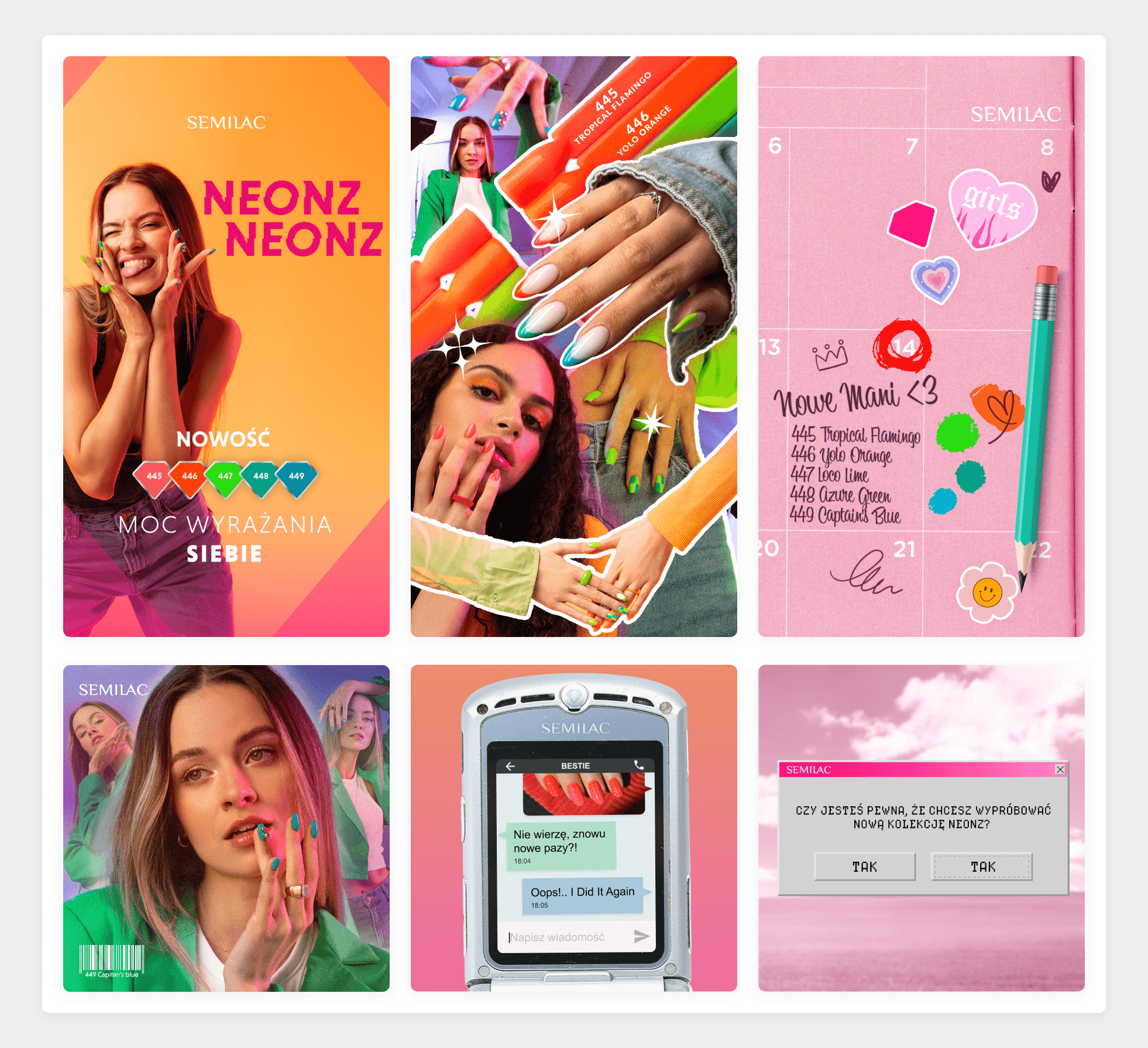 relacje i posty na instagramie